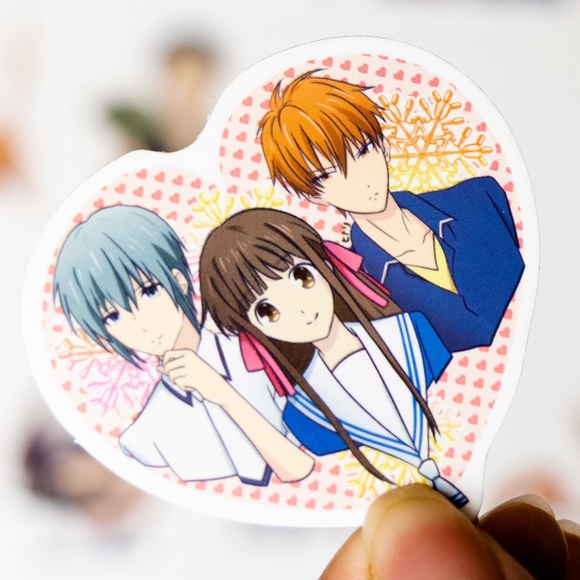 16 pcs Fruits Basket Vinyl stickers decals - Picture 3 of 3